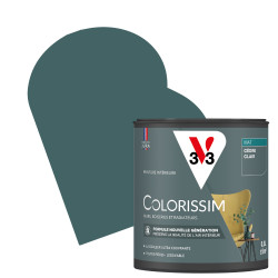 Peinture Colorissim Cèdre clair mat 0,5 L V33 – Idéale pour murs | V33