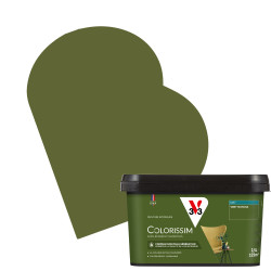 Peinture Colorissim Vert Matcha Mat 2,5L – Déco Murale | V33