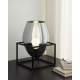 Lampe de table Olival 1 noire E27 40 W EGLO
