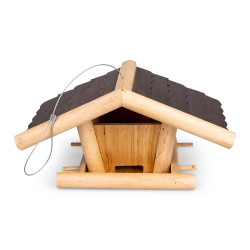 Mangeoire Cecil en bois en bois 20 x 38 x 20 cm EMMA'S GARDEN