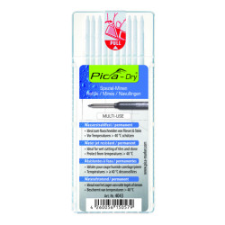 Mines Pica-Dry Blanc 10 pièces – Traçage Précis | PICA

