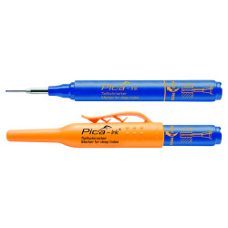 Marqueur permanent PICA bleu – Pointe télescopique rétractable | PICA