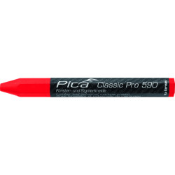Craie forestière rouge Ø 12x120mm – Marquage précis | PICA