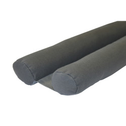 Bas de porte Plushy anthracite 80cm – Confort & Isolation | CONFORTEX