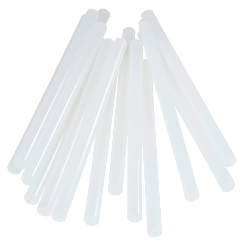 Bâton de colle PVC et Câbles Ø 12 x 190 mm 14 pièces RAPID Bâton de colle PVC et Câbles Ø 12 x 190 mm 14 pièces RAPID