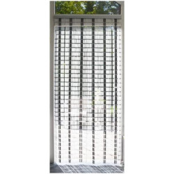 Porte provençale Tube B/N 90x210 – Style & Confort | CONFORTEX