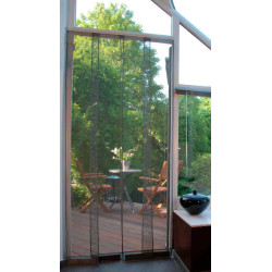 Rideau moustiquaire Kansas noir – Protection | CONFORTEX