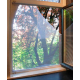 Moustiquaire pour fenêtre Alabama noire 130 x 180 cm CONFORTEX