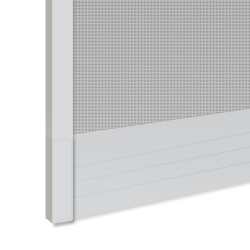 Porte moustiquaire Louisiana grise – Protection | CONFORTEX