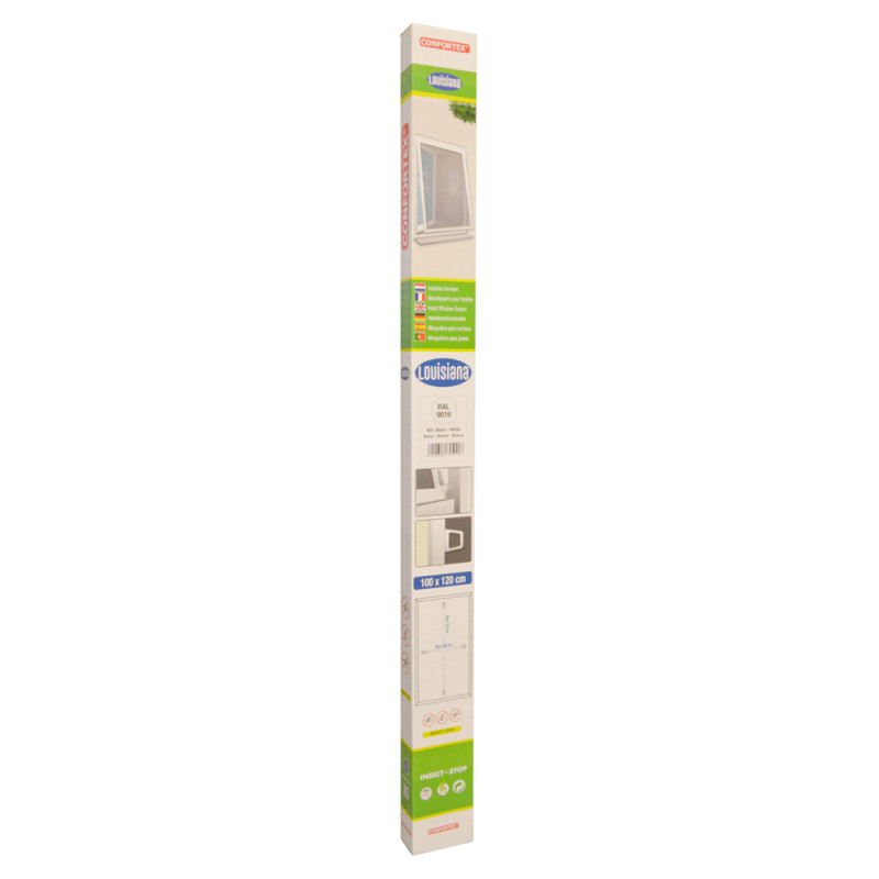 Moustiquaire Fenêtre Louisiana 100x120cm – Anti-Insectes | CONFORTEX
 Moustiquaire Fenêtre Louisiana 100x120cm – Anti-Insectes | CONFORTEX