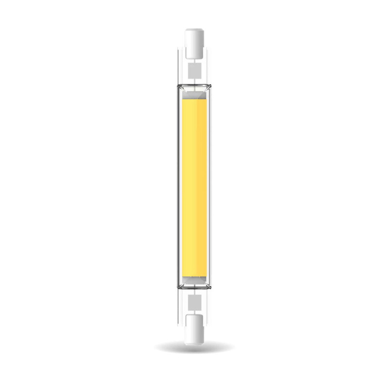 Ampoule à filaments LED Crayon transparente R7S 8 W INVENTIV