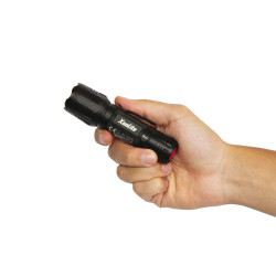 Lampe de poche LED noire 5 W XANLITE