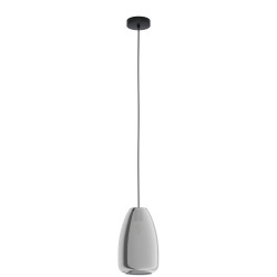 Suspension Chelvey noire Ø 20 cm E27 40 W EGLO