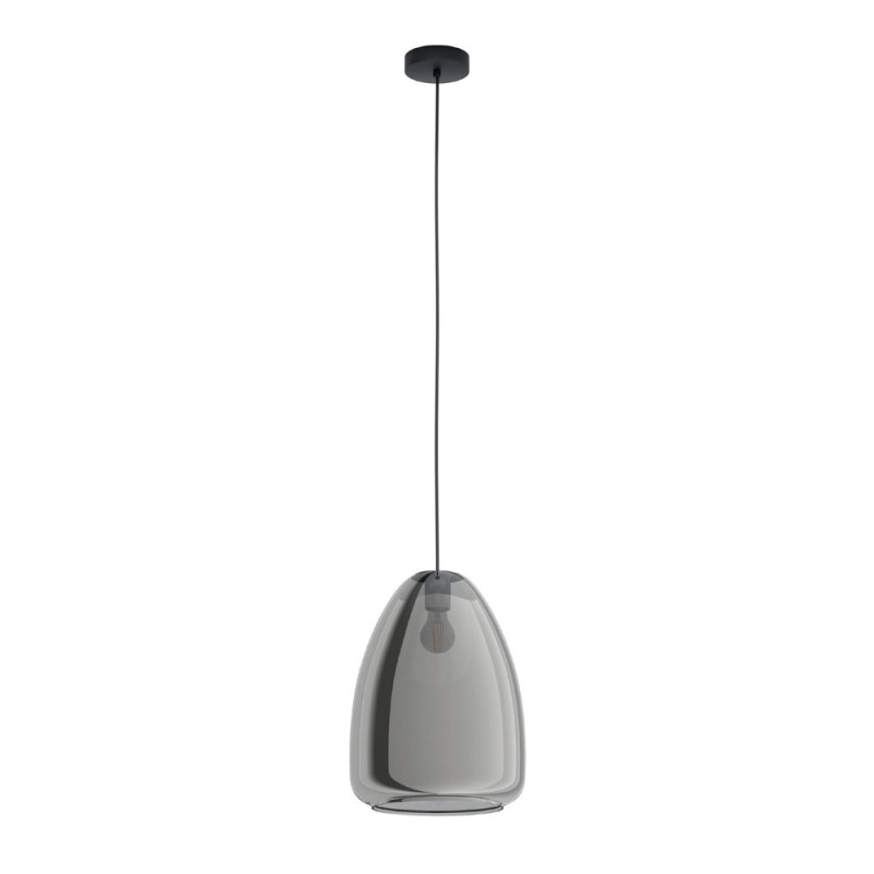 Suspension Chelvey noire Ø 30 cm E27 40 W EGLO