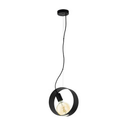 Suspension LED Maidenhead noire E27 4 W EGLO