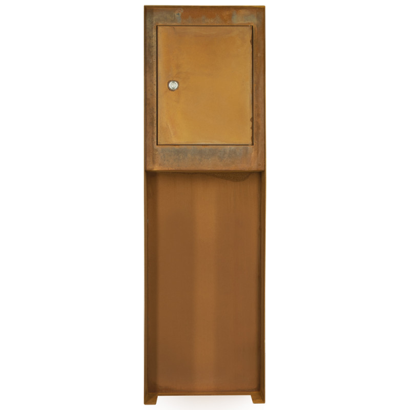 Boîte aux lettres en acier Corten Design