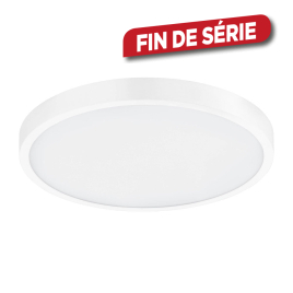 Plafonnier LED Fueva-a blanc dimmable Ø 22,5 cm 14 W EGLO