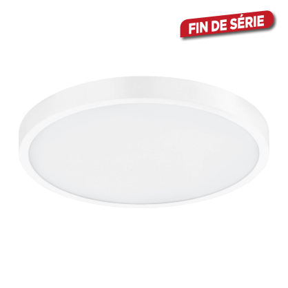 Plafonnier LED Fueva-a blanc dimmable Ø 22,5 cm 14 W EGLO