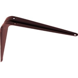 Console Aluminium Brune 12,5x10cm – Élégance Murale | TEKNIBOX