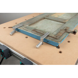 Bride de serrage rapide pour établi 2 pièces WOLFCRAFT Bride de serrage rapide pour établi 2 pièces WOLFCRAFT