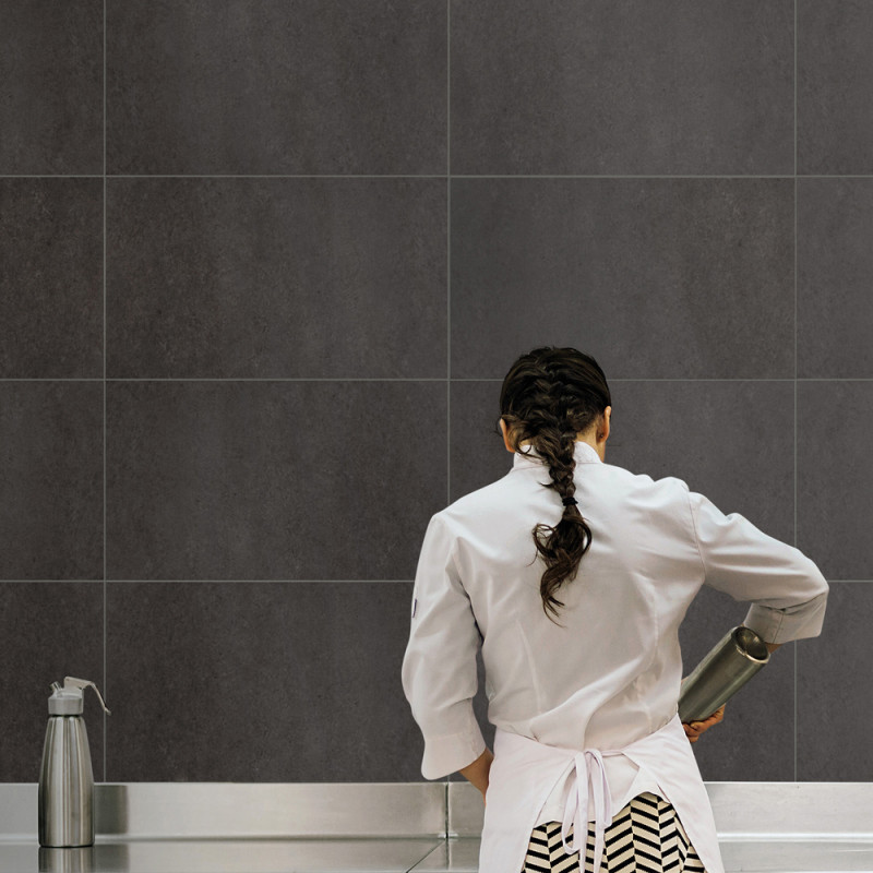 Dalle PVC noire DUMAWALL – Revêtement mural facile | DUMAWALL Dalle PVC noire DUMAWALL – Revêtement mural facile | DUMAWALL