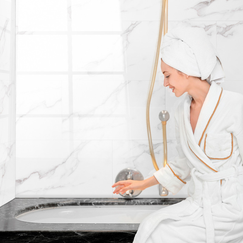 Dalle PVC Trapani Brillant 65x37,5 cm – 8 pièces | DUMAWALL Dalle PVC Trapani Brillant 65x37,5 cm – 8 pièces | DUMAWALL