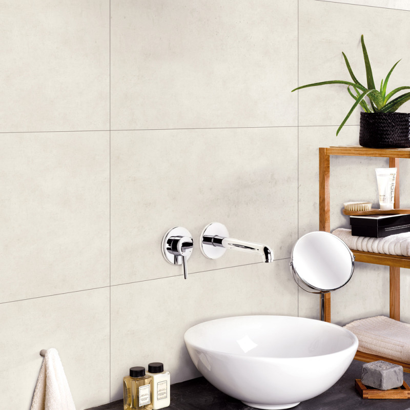 Dalle PVC Ciment Clair 90x50cm – Facile à poser | DUMAWALL
 Dalle PVC Ciment Clair 90x50cm – Facile à poser | DUMAWALL