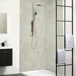 Panneau de douche PVC Boston DUMAWALL XL 260x90cm | DUMAWALL XL Panneau de douche PVC Boston DUMAWALL XL 260x90cm | DUMAWALL XL