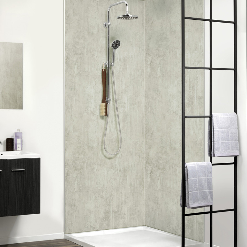 Panneau de douche PVC Boston DUMAWALL XL 260x90cm | DUMAWALL XL Panneau de douche PVC Boston DUMAWALL XL 260x90cm | DUMAWALL XL