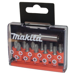 Set d'embouts de vissage D-31083 12 pièces MAKITA Set d'embouts de vissage D-31083 12 pièces MAKITA
