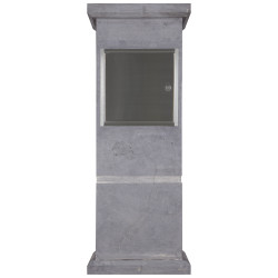 Boîte aux lettres en pierre bleue Yvoir