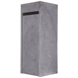 Boîte aux lettres en pierre bleue