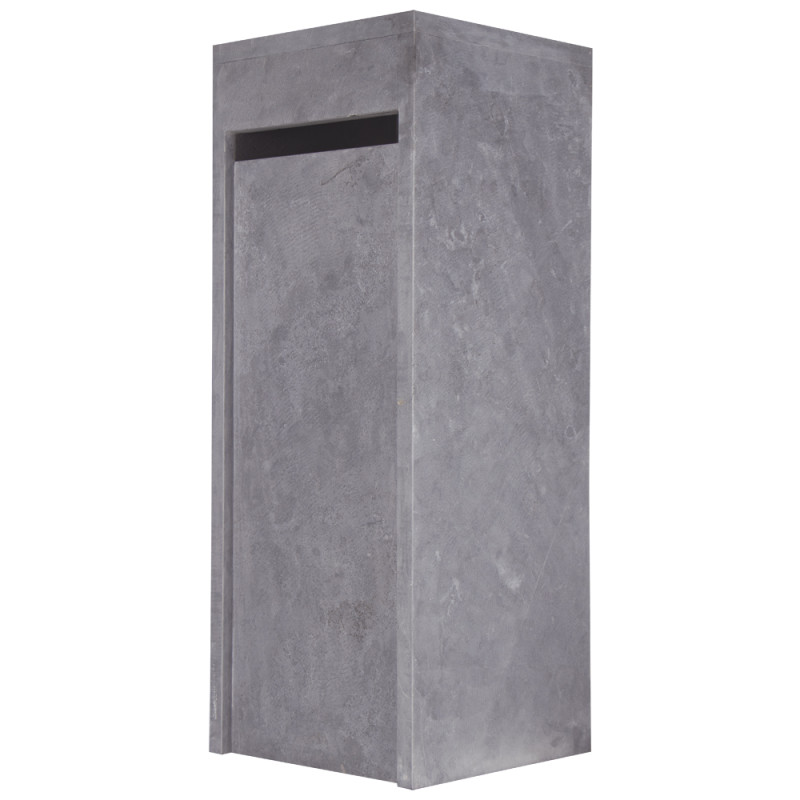 Boîte aux lettres en pierre bleue