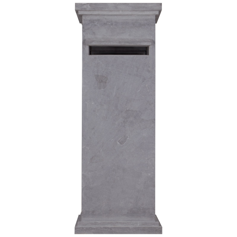 Boîte aux lettres en pierre bleue