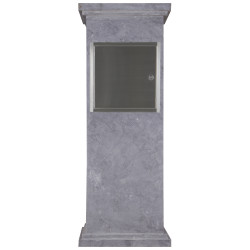 Boîte aux lettres en pierre bleue