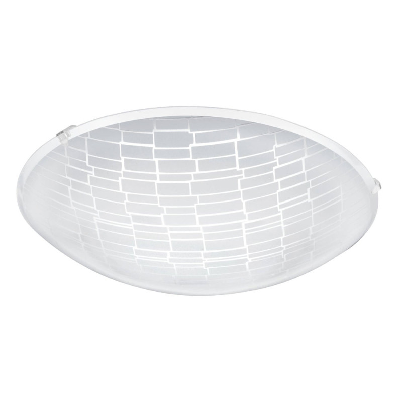 Plafonnier LED Malva 1 blanc Ø 31,5 cm 11 W EGLO