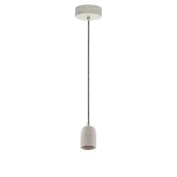 Suspension Yorth béton Ø 11 cm E27 60 W EGLO
