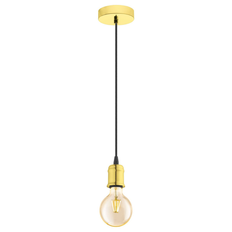 Suspension Yorth laiton Ø 10 cm E27 60 W EGLO Suspension Yorth laiton Ø 10 cm E27 60 W EGLO