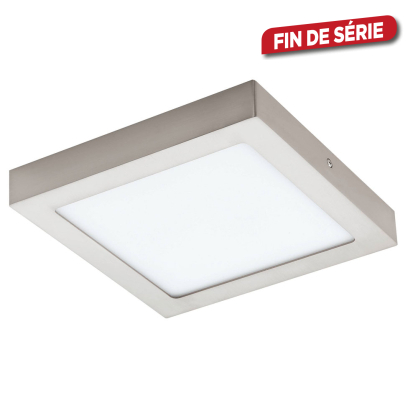 Plafonnier LED Fueva-c nickel mat 15,6 W EGLO