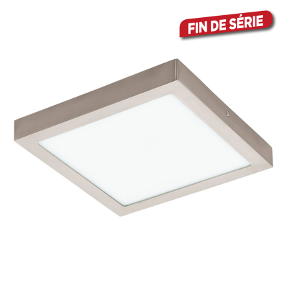 Plafonnier LED Fueva-c nickel mat 21 W EGLO
