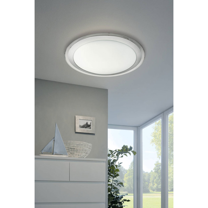 Plafonnier LED Competa-c blanc Ø 43 cm 17 W EGLO Plafonnier LED Competa-c blanc Ø 43 cm 17 W EGLO