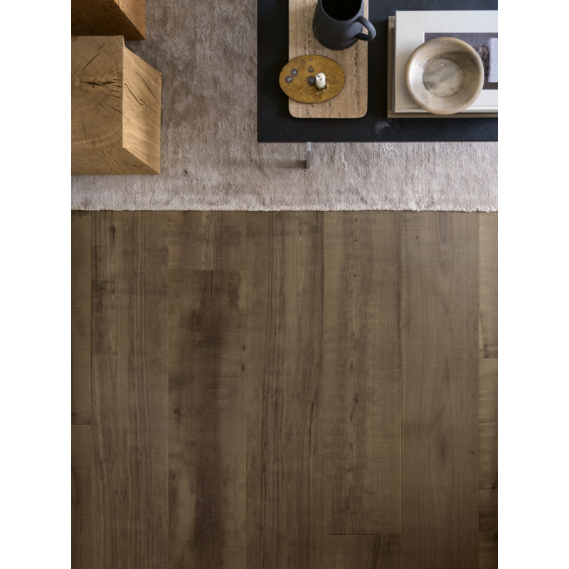 Sol stratifié Odense Pro fumé – Rustique et Chic | PERGO

