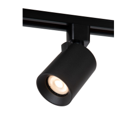Spot LED Track Nigel noir dimmable Ø 6,5 cm GU10 50 W LUCIDE