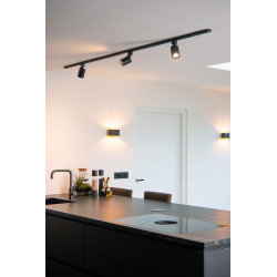Spot LED Track Nigel noir dimmable Ø 6,5 cm GU10 50 W LUCIDE Spot LED Track Nigel noir dimmable Ø 6,5 cm GU10 50 W LUCIDE