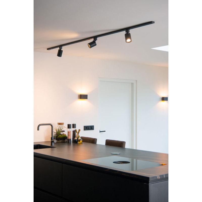 Spot LED Track Nigel noir dimmable Ø 6,5 cm GU10 50 W LUCIDE Spot LED Track Nigel noir dimmable Ø 6,5 cm GU10 50 W LUCIDE