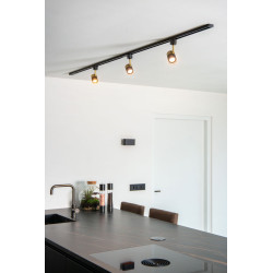 Spot LED Track Floris noir et or dimmable GU10 50 W LUCIDE Spot LED Track Floris noir et or dimmable GU10 50 W LUCIDE