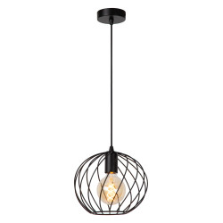 Suspension Danza noire Ø 25 cm E27 40 W LUCIDE