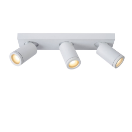 Spot LED pour salle de bain Taylor blanc GU10 3 × 5 W LUCIDE