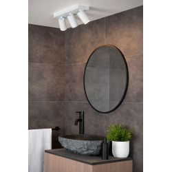 Spot LED pour salle de bain Taylor blanc GU10 3 × 5 W LUCIDE Spot LED pour salle de bain Taylor blanc GU10 3 × 5 W LUCIDE
