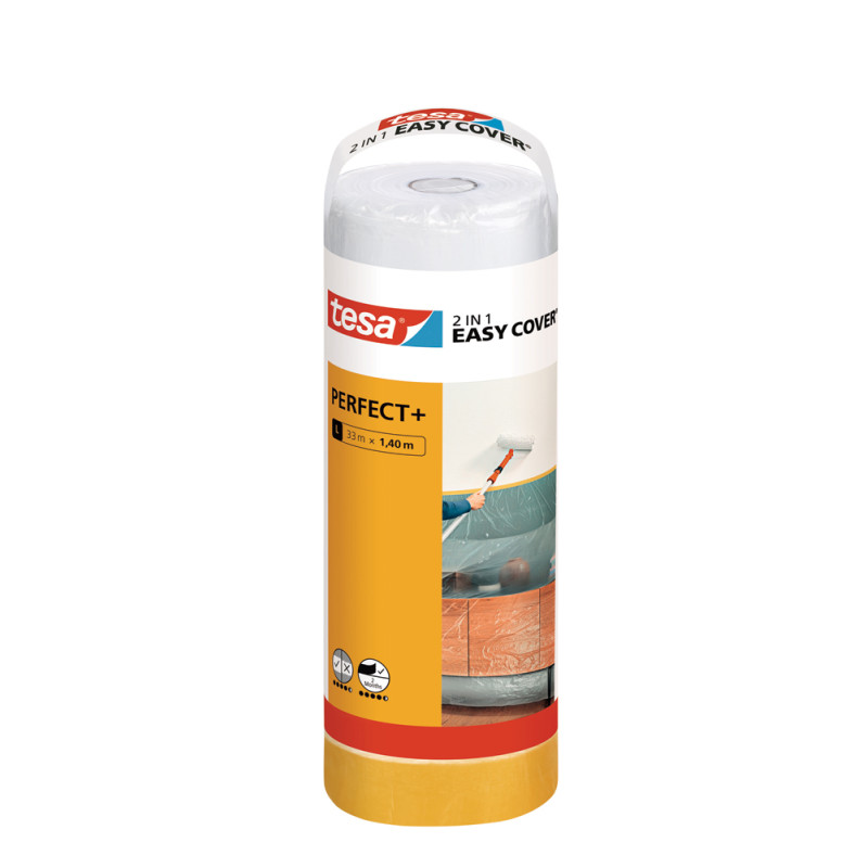 Plastique de protection Easy Cover Perfect L 1,4 x 33 m TESA